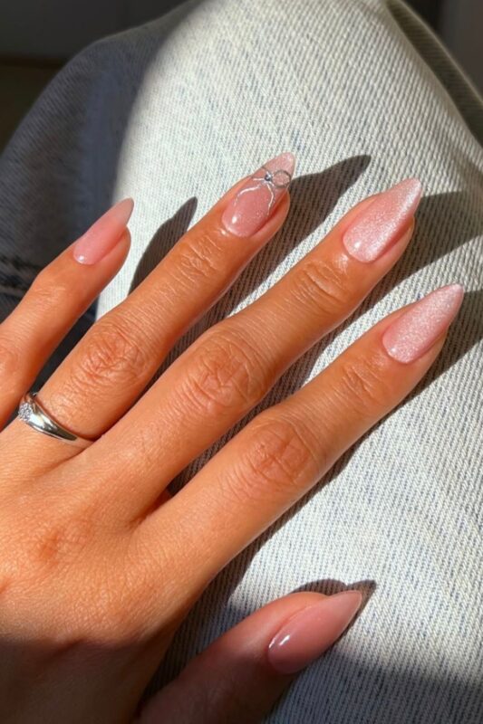 Glass Velvet Nails