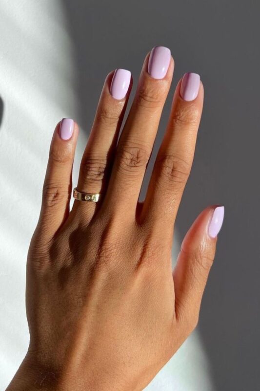 Milky Pink Nails
