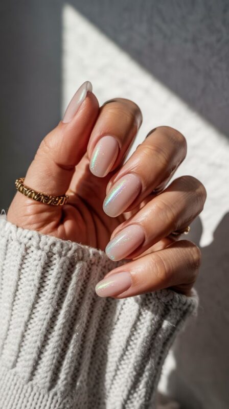Soft Nude Nails