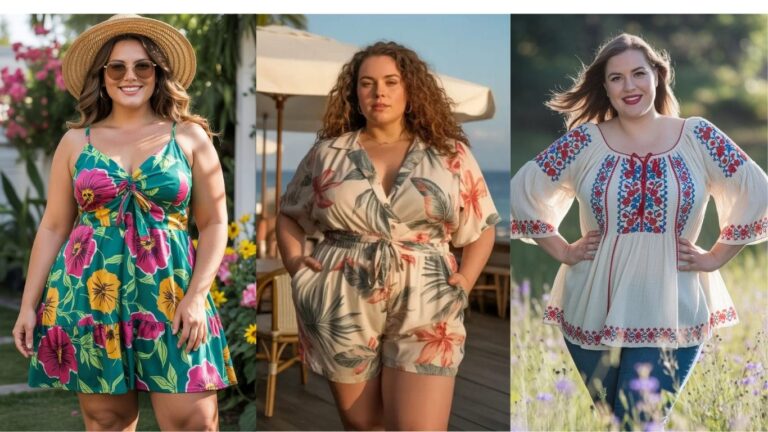 Best Plus Size Summer Outfits for Women with Big Arms