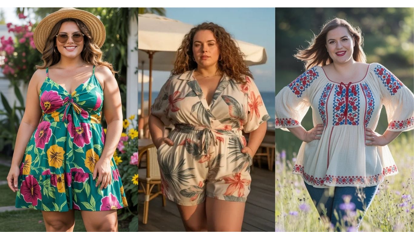 Best Plus Size Summer Outfits for Women with Big Arms