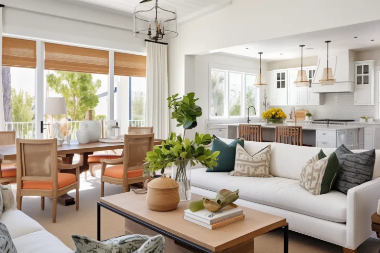 Dining room living room combo