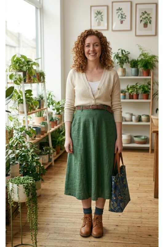A Line Skirt and Dress
