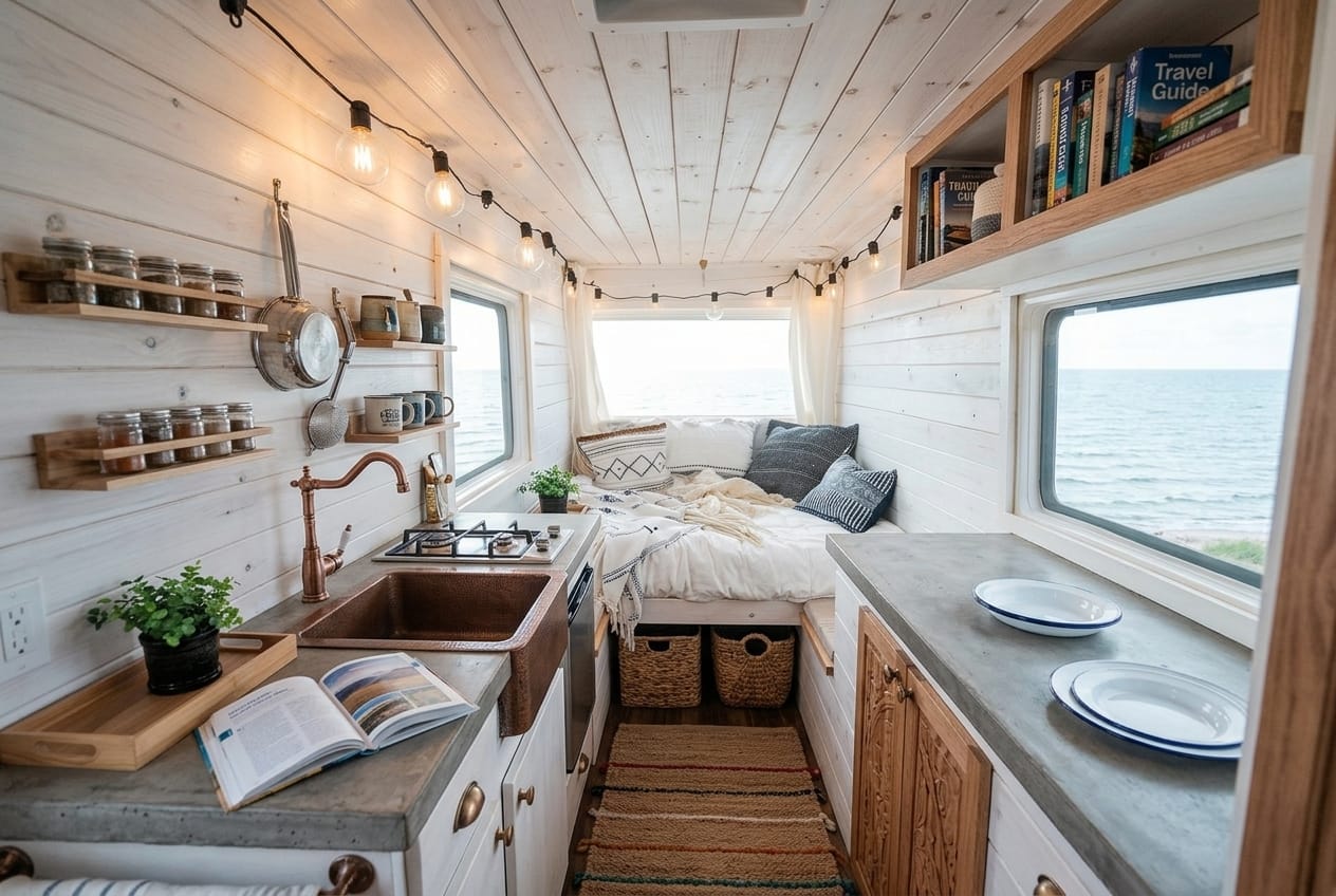 Campervan interior