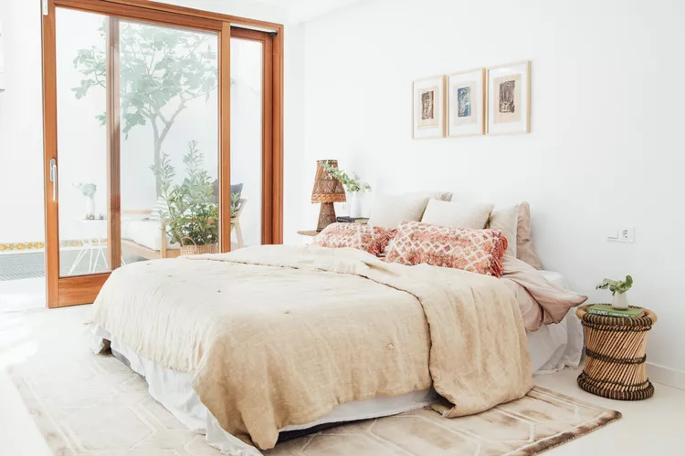 boho style bedroom
