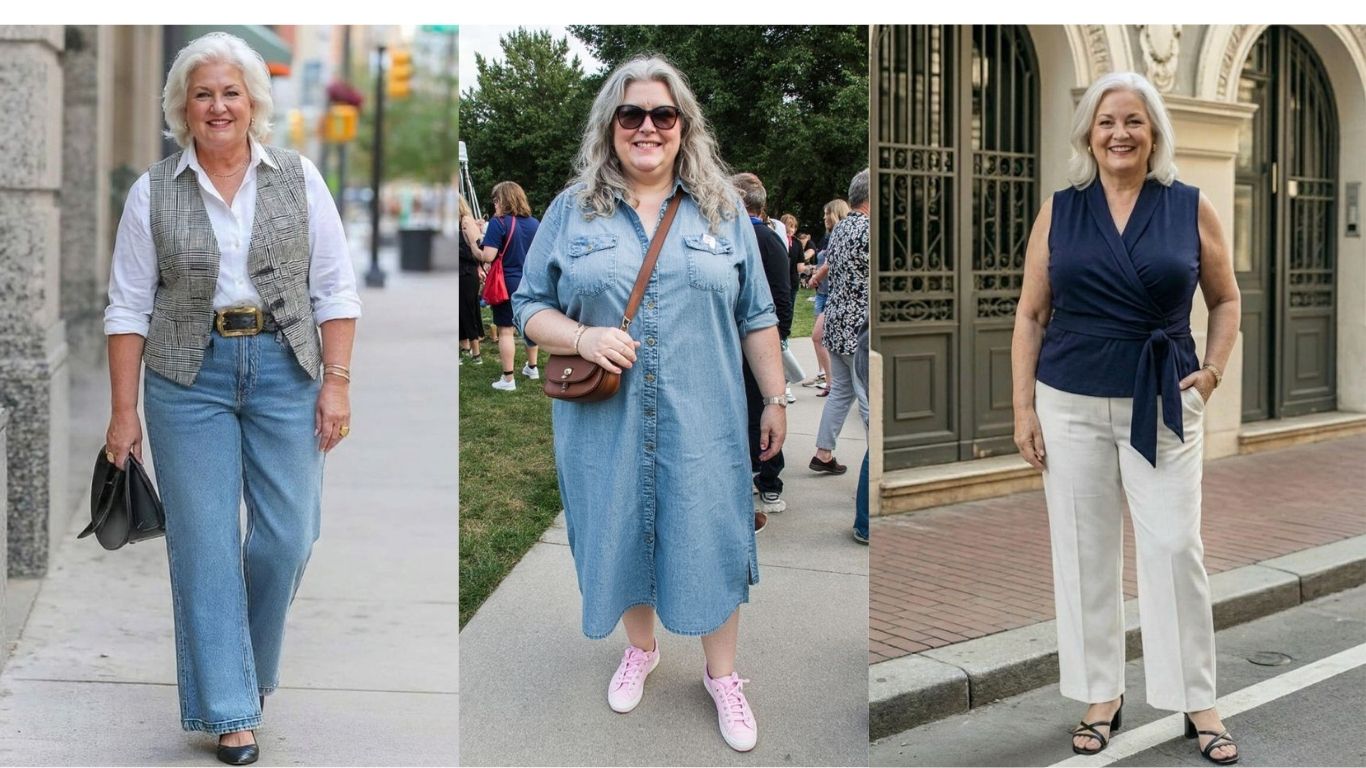 plus size summer outfits for women over 60