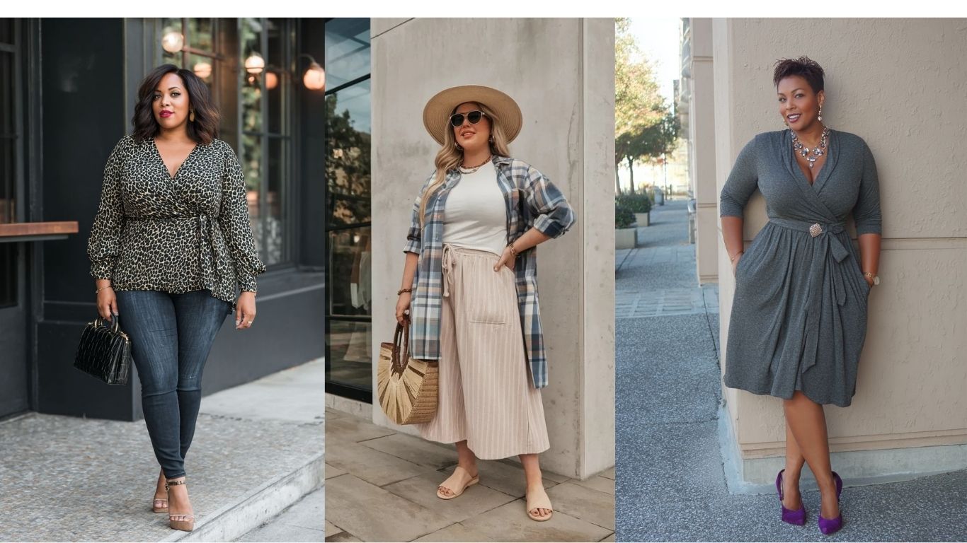 plus size summer outfits for women over 40