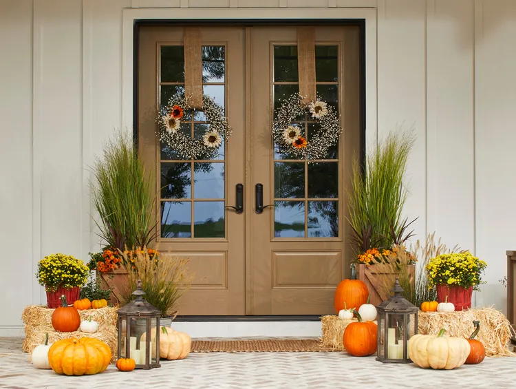 fall front porch ideas