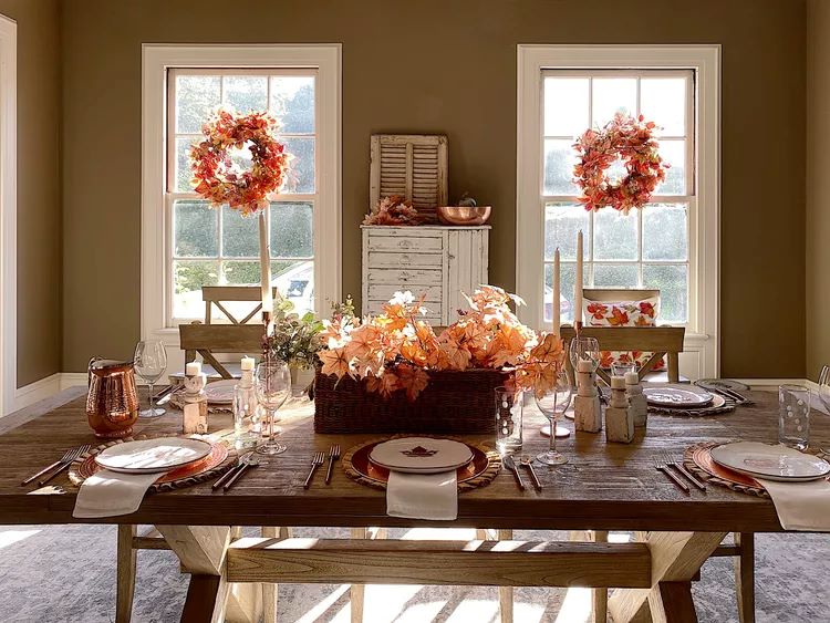 DIY Thanksgiving decorations