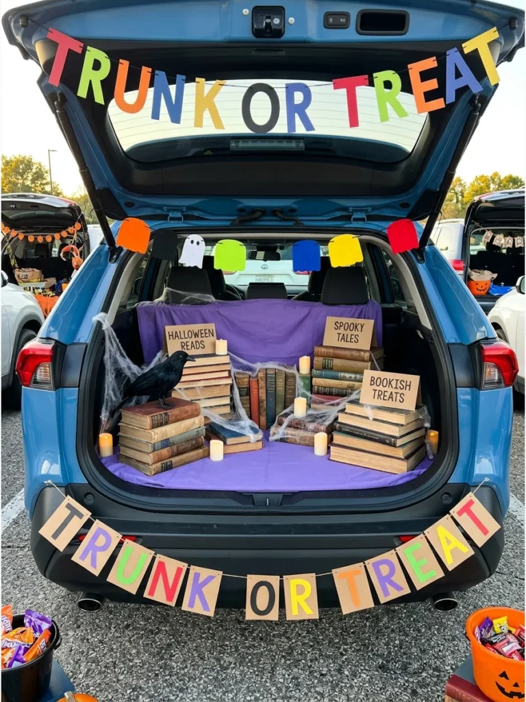 Haunted Library Trunk SUV