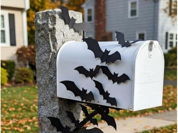 Image showing halloween mailbox decoration